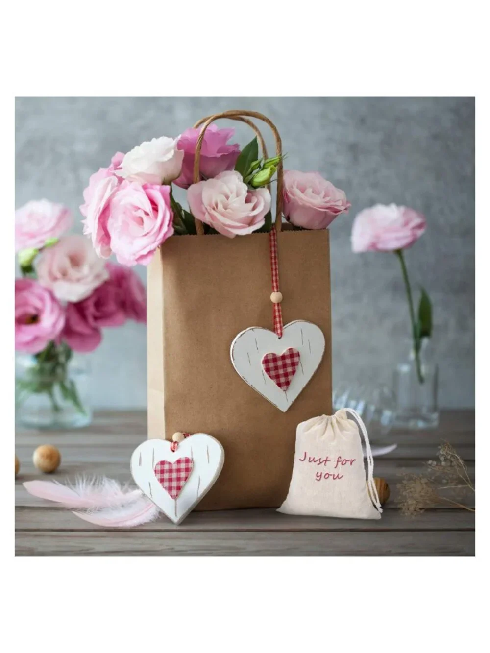50 Pcs Muslin Burlap Bags with Drawstring 4 x 6 Inch Small Cotton Pouches